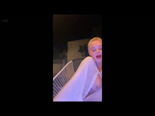 rose mcgowan nude - instagram live (may 2020) / rose mcgowan big tits big ass natural tits mature