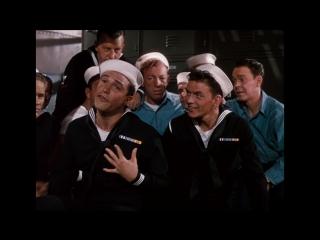 we hate to leave gene kelly frank sinatra (anchors aweigh 1945 raise anchors)